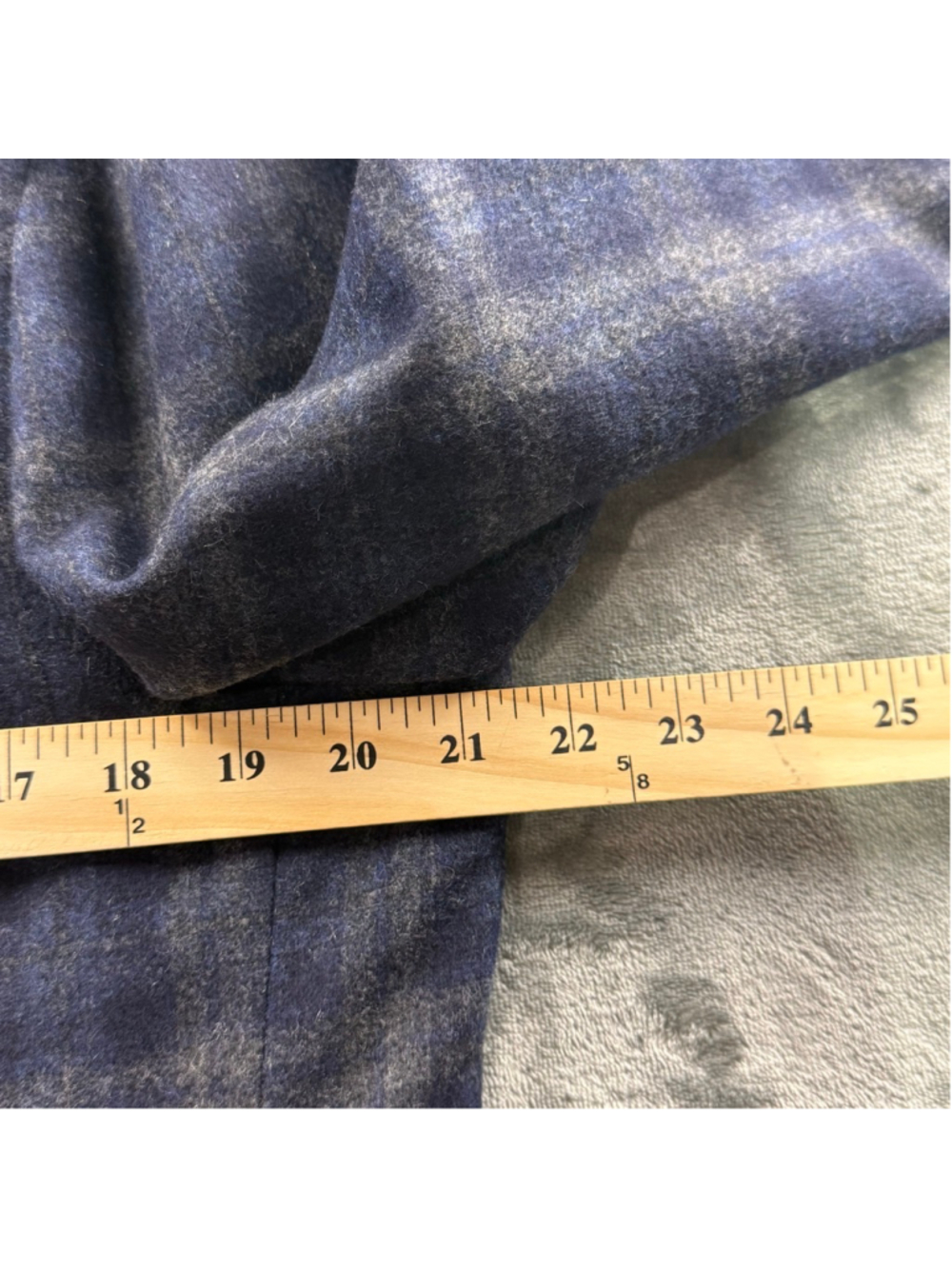 Patrick Assaraf Blazer Men 56R Wool Cashmere Plaid Sport Coat Quiet Luxury Italy - Picture 11 of 16